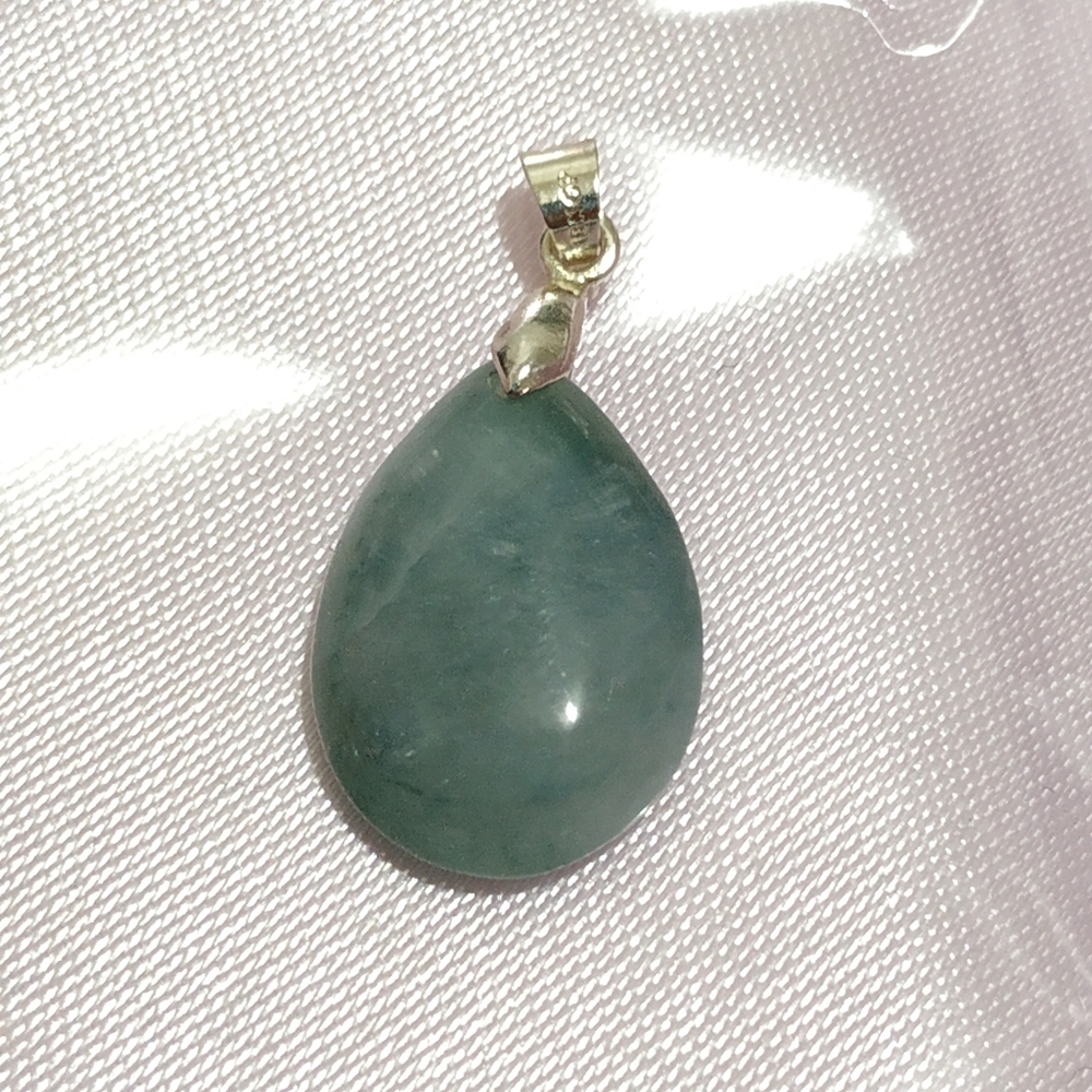 Authentic type a  lucky jade pendant